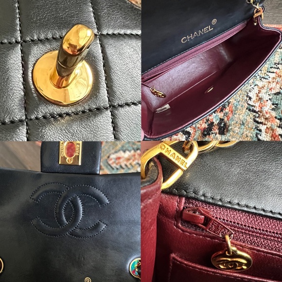 SOLD** Chanel Classic Vintage Mini Square Flap Bag - Picture 9 of 10